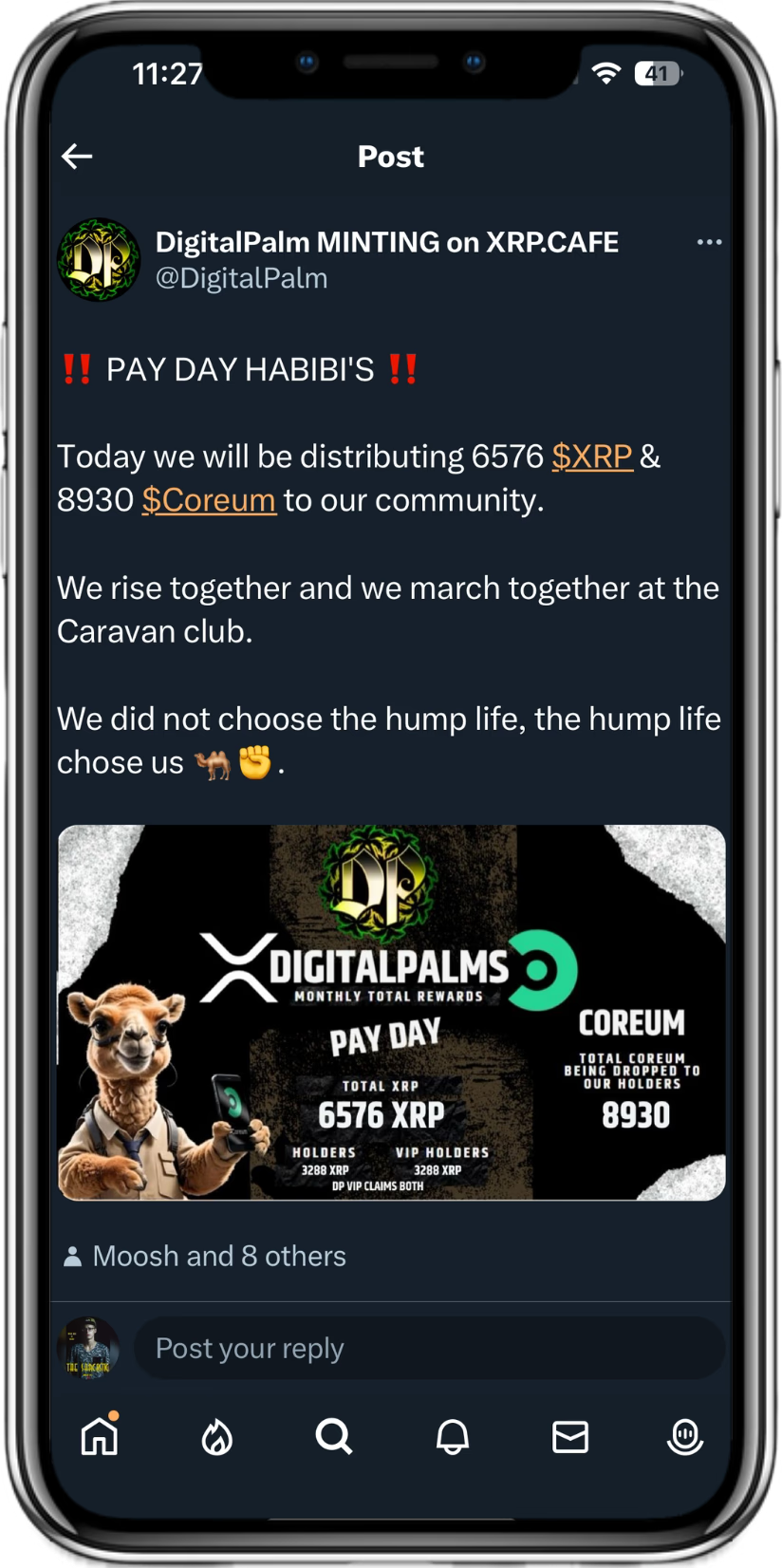 App screenshot on a phone